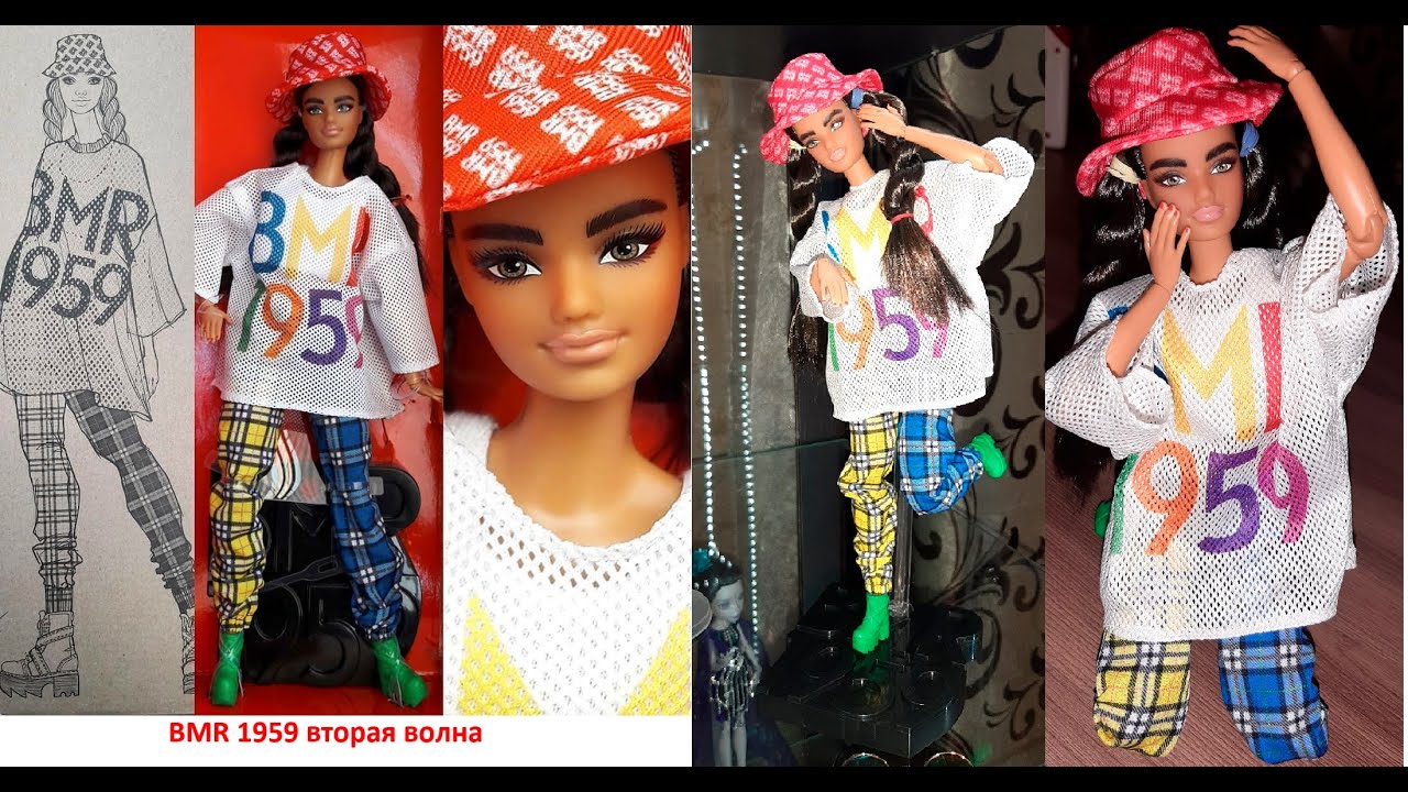 Посылка с AliExpress BMR 1959 Barbie 2 волна латиноамериканка. Распаковка и обзор BMR 1959 с али