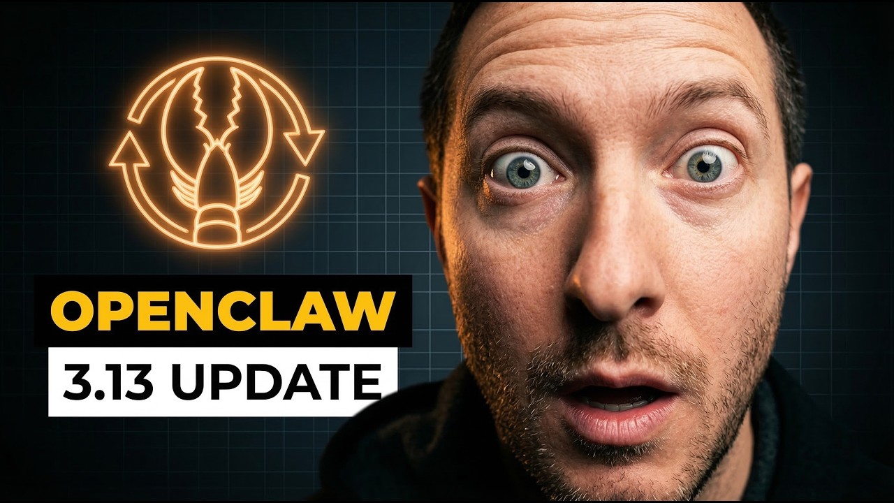 OpenClaw 3.13 Update IS INSANE
