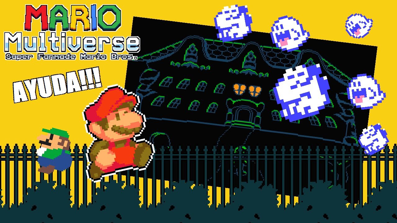 Mario ESCAPA de la MANSI&Oacute;N DE LUIGI