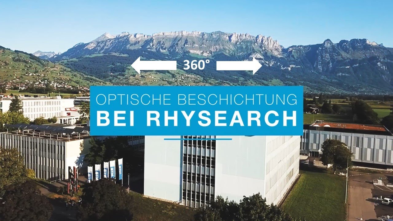 RhySearch 360&deg;-Video Optische Beschichtung