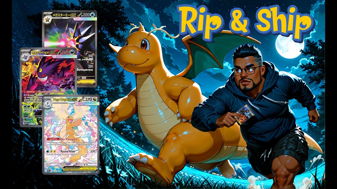 Pop Up Monday MEGA Ascending Heroes - Nihil Zero - RIP & SHIP - Live Pokémon Cards - Giveaways
