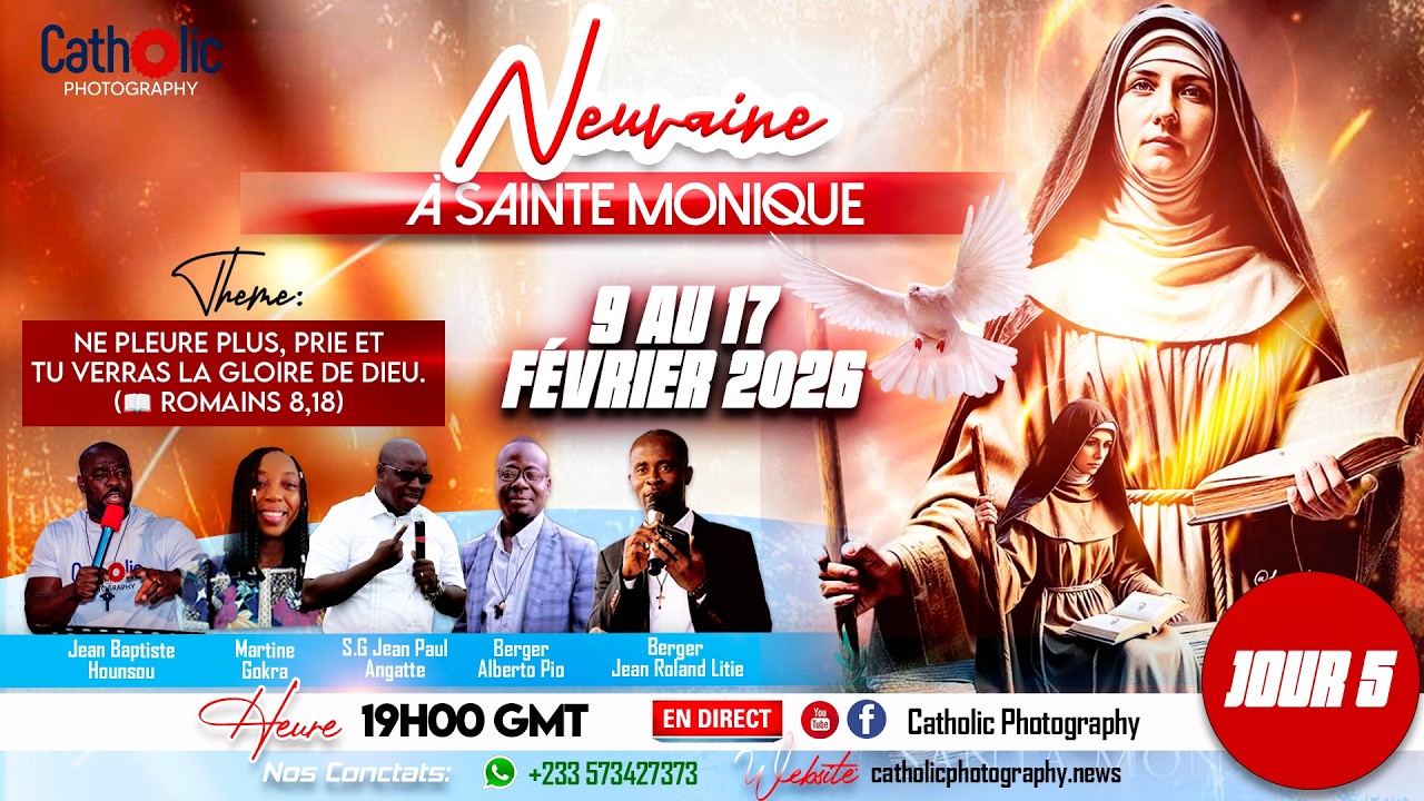 NEUVAINE À SAINTE-MONIQUE -Jour 5:  La prière d’intercession qui renverse les forteresses
