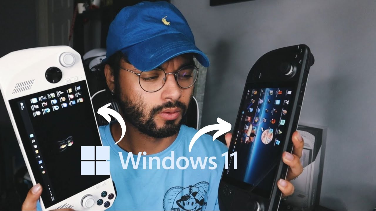 Steam Deck Windows 11 против ROG ALLY (Каково это &mdash; пользоваться Windows)
