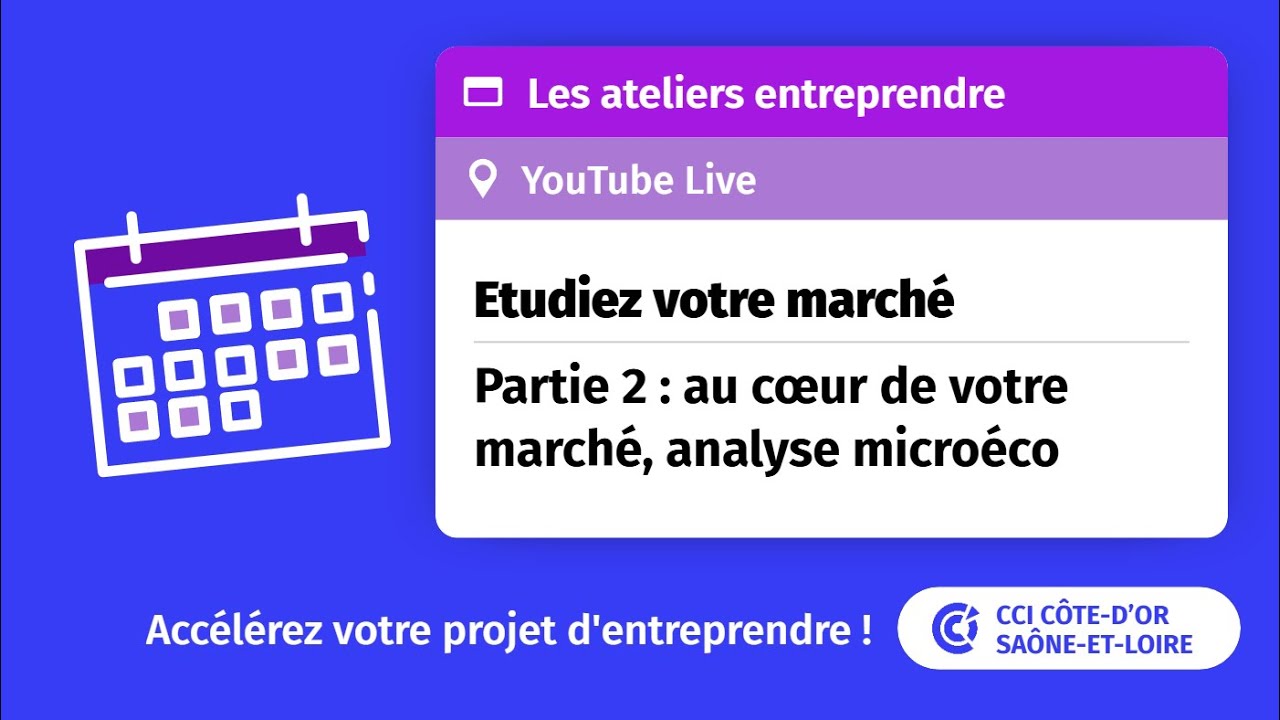 Etudiez votre marché - Partie 2 : au cœur de votre marché, analyse microéconomique