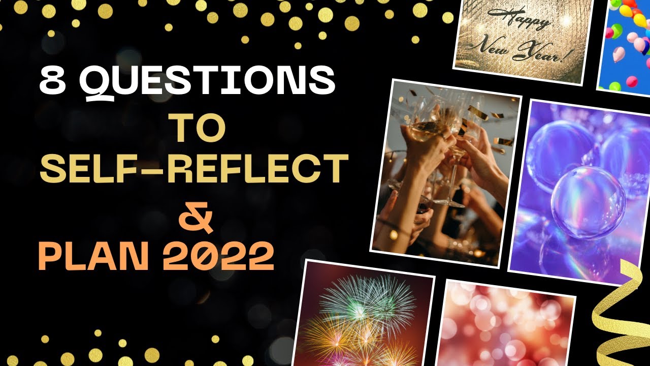 Easy & Simple Follow Along Year End Self Reflection 2021 & Goal Setting 2022 #miljanamonic #yearend