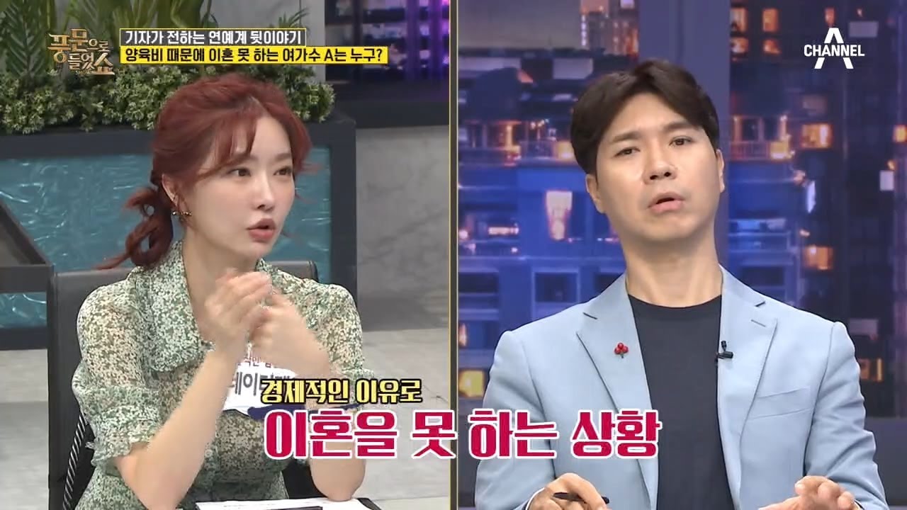 [기자들의 뒷이야기] 양육비 때문에 이혼하지 못하는 여가수 A?! | 밀착토크 풍문으로 들었SHOW 254 회