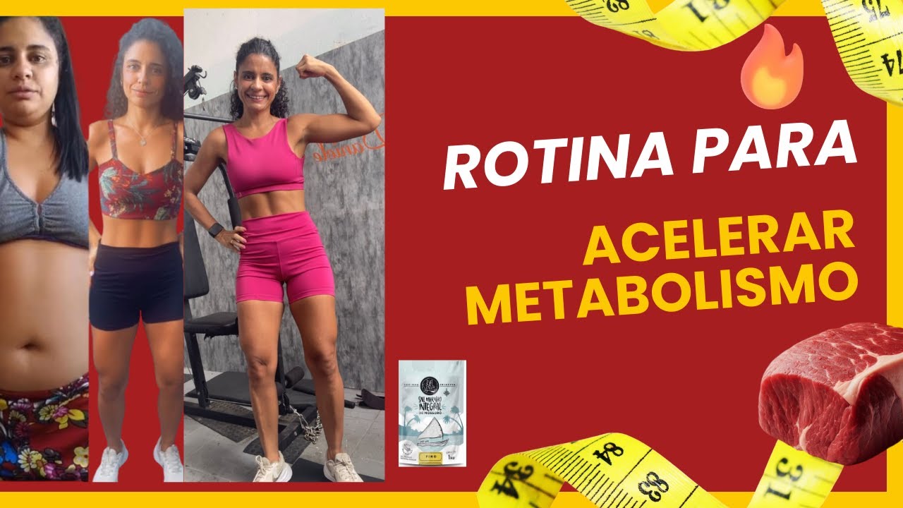 ROTINA MATINAL PARA ACELERAR METABOLISMO 🫵🏽🔥