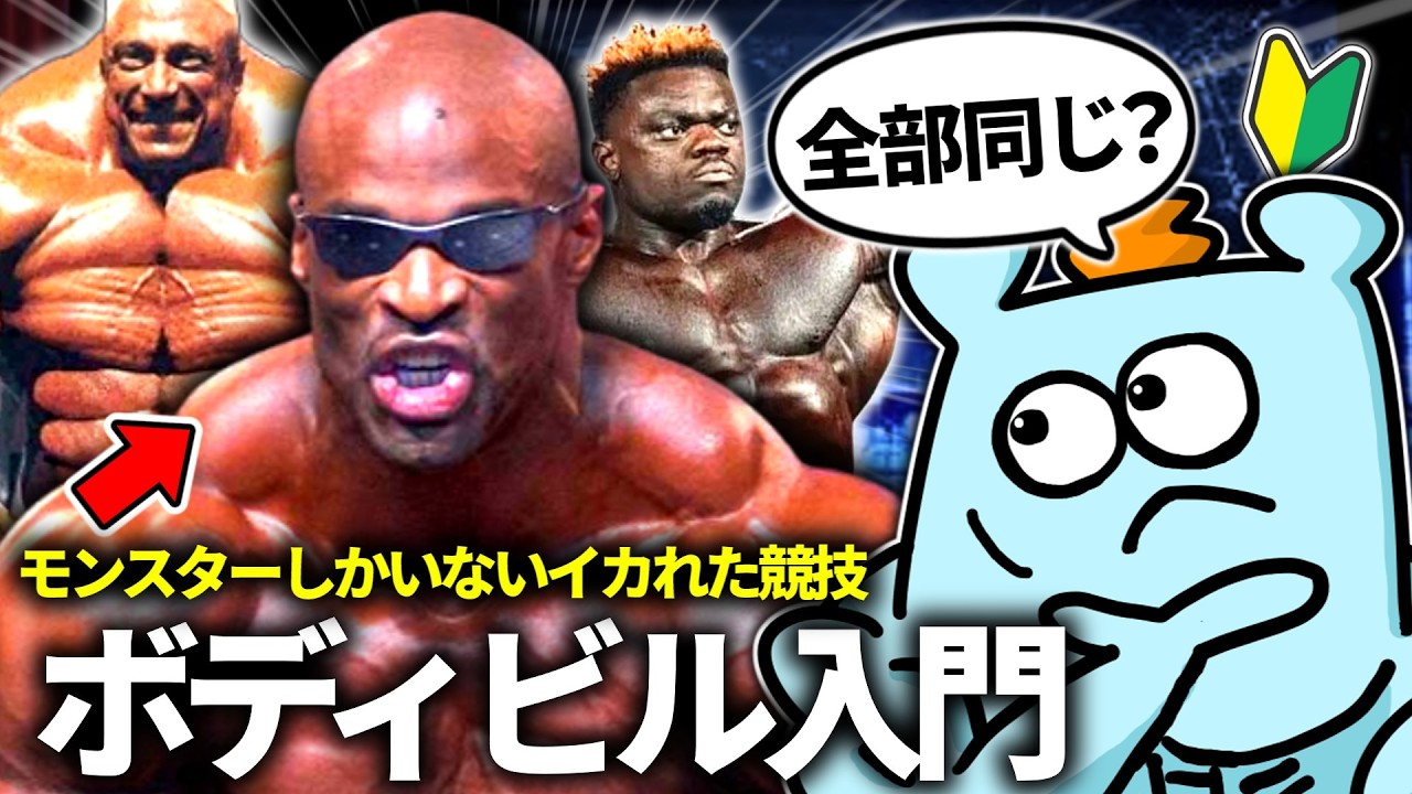 モンスターは好きだけど、ボディビルは見ていない人たちへ【初心者向け・見るだけなら安全】