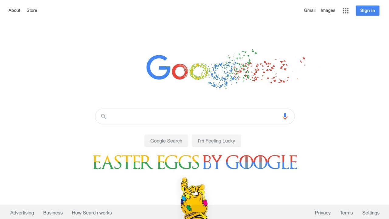 Top 6 Easter Eggs of Google in 2020