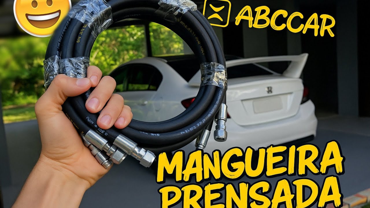 UPGRADE - MANGUEIRAS PRENSADAS NA SUSPENSSAO A AR DO CIVIC