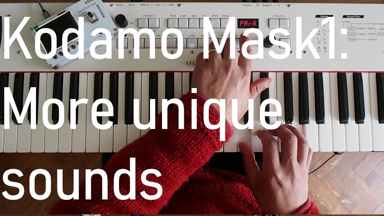Kodamo Mask1: more unique sounds