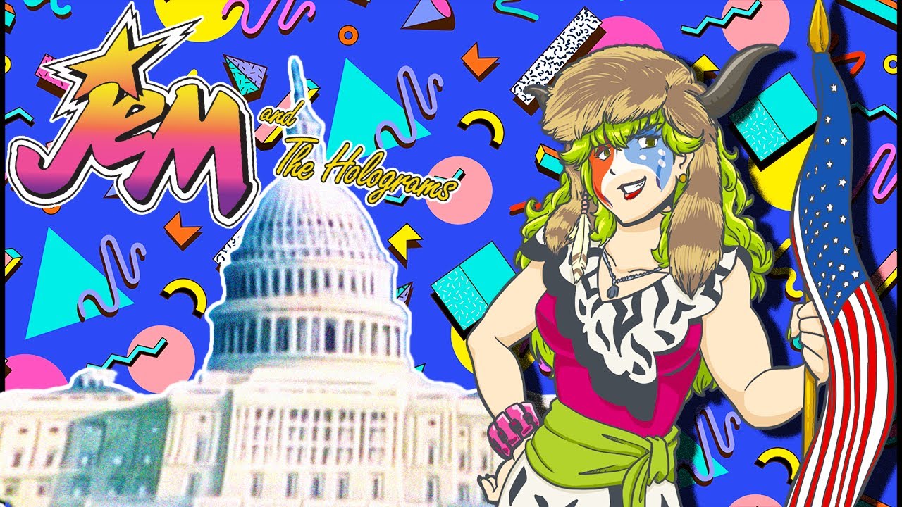 They Raided The Capitol | The 80s Most Outrageous Cartoon | Jem & the Holograms