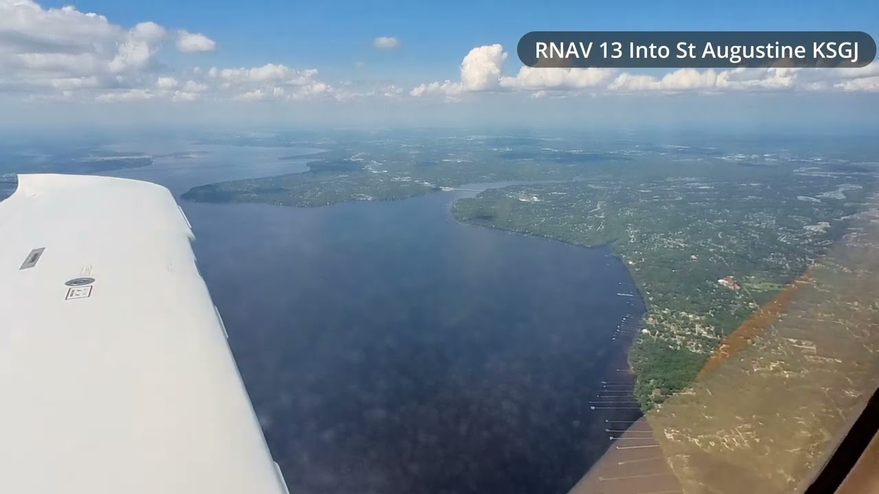 Landing At St Augustine - KSGJ in A Corvalis TTX