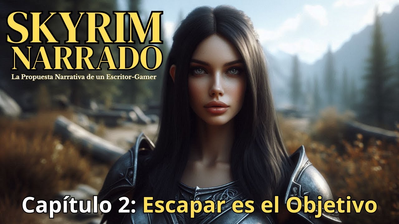 Skyrim Narrado  Cap 002  Escapar sigue siendo el Objetivo