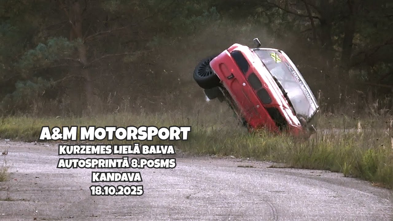 A&M Motorsport Autosprints Kandava 2025 Actions/Drifts/Mistakes