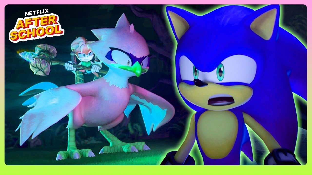 Sonic Dashes After Thorn Rose 🥀⚡️ Sonic Prime | Netflix Family