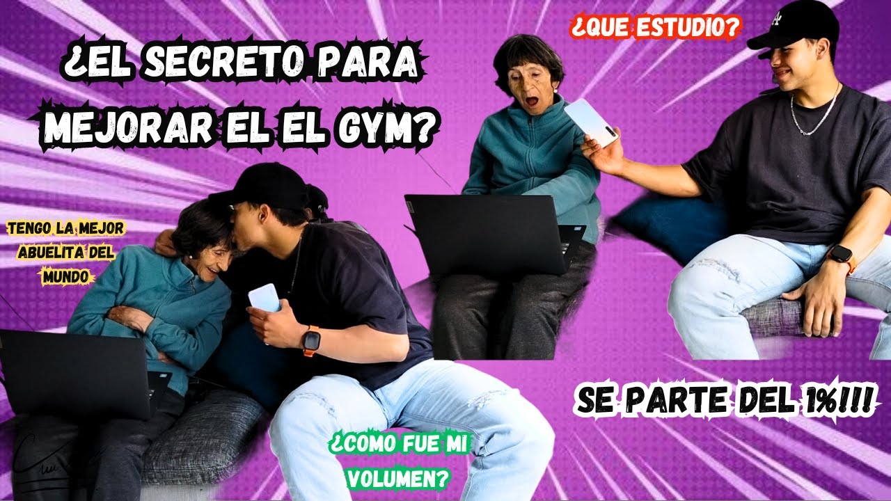 Q&A con Mi Abuela 🏋️‍♂️👵: ¡Consejos, Risas y Secretos de Entrenamiento-nutrición! 😂💪