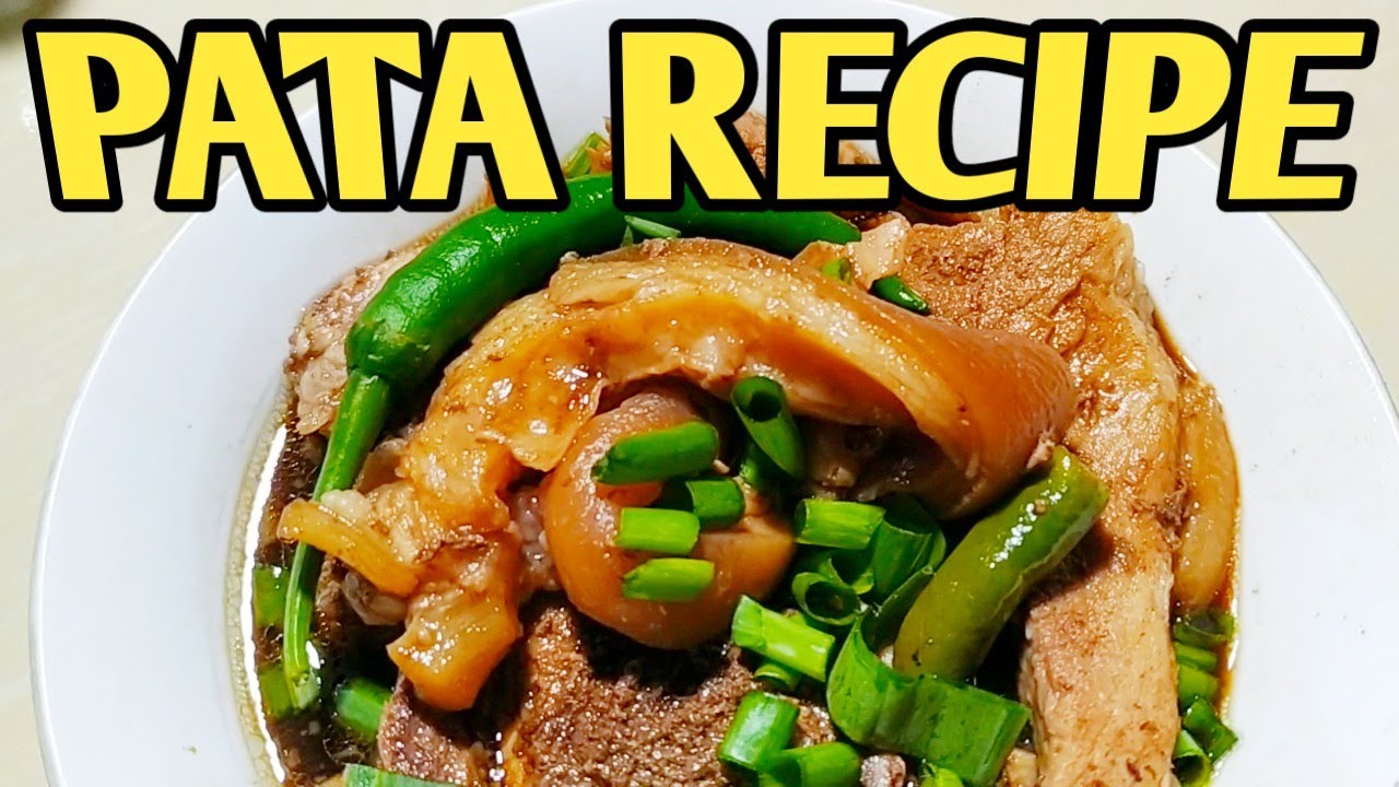 PATA PAKSIW WITHOUT BANANA BLOSSOM