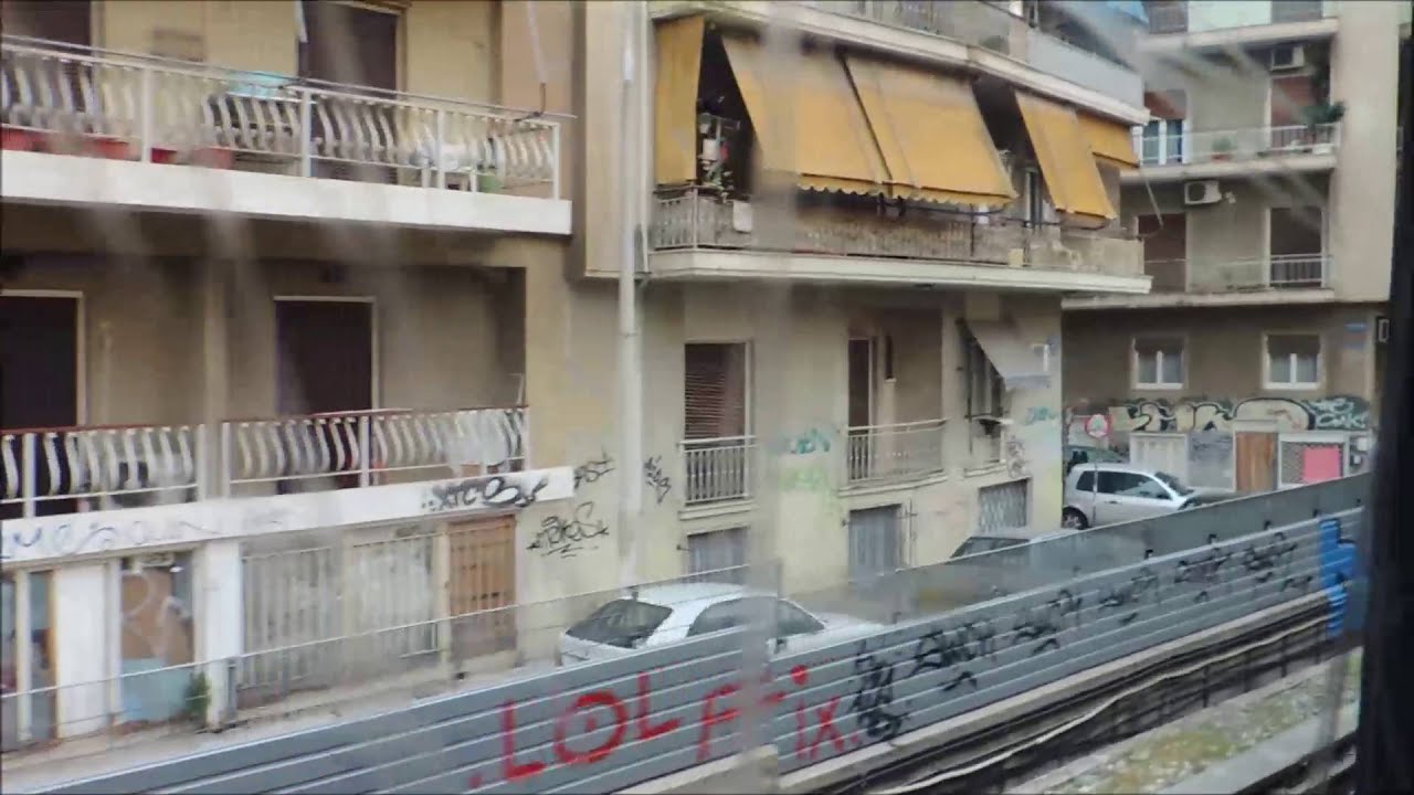 Άνω Πατήσια-Φάληρο - γραμμή 1 ΗΣΑΠ / Ano Patisia-Faliro - ATHENS Metro line 1