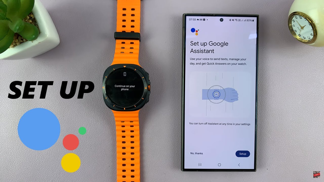 How To Set Up Google Assistant On Samsung Galaxy Watch Ultra