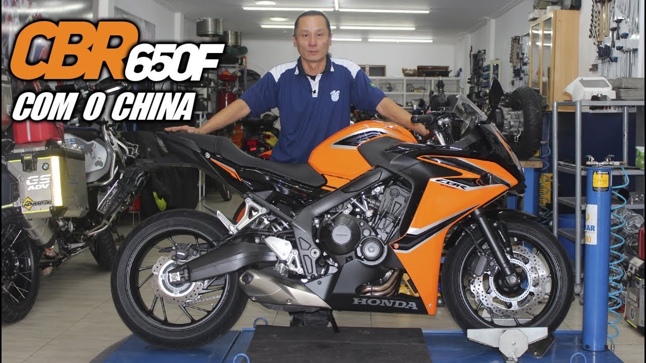 DESTRINCHANDO A CBR 650F COM O CHINA! - MOTO.com.br