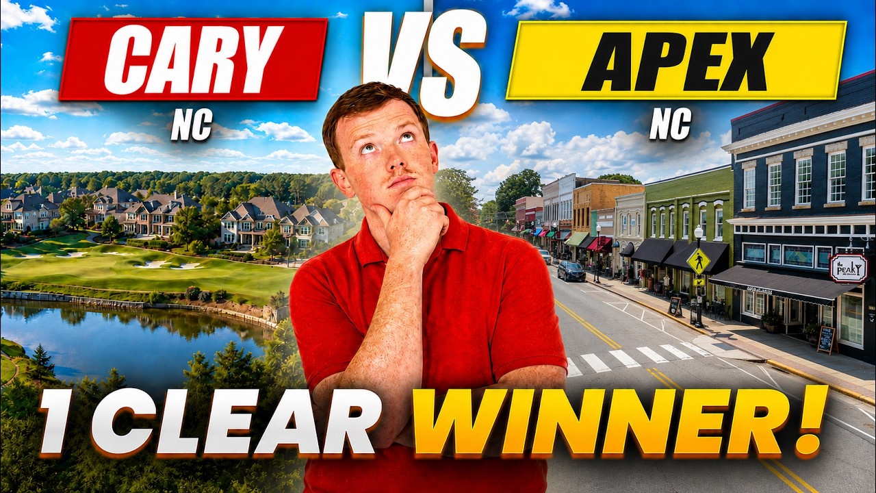 Cary vs Apex NC | The Differences You Need to Know Before Moving!