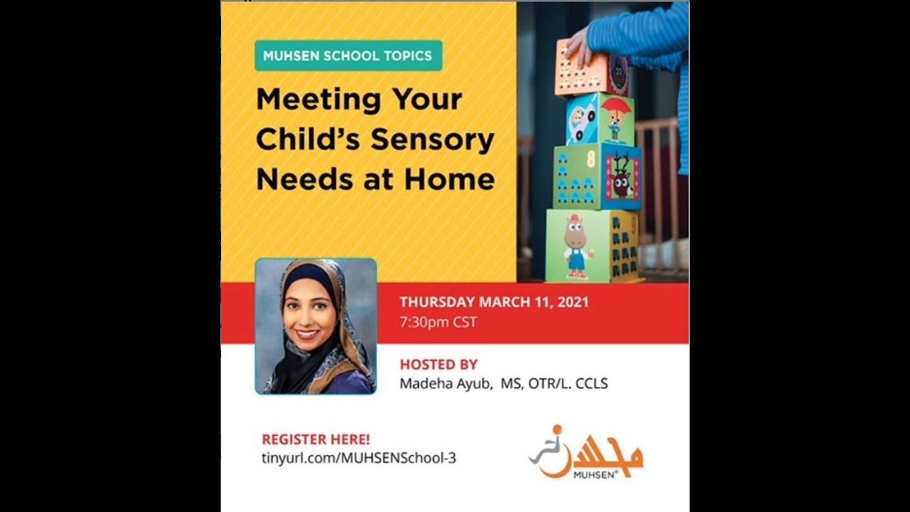 MUHSEN School Topics | Meeting Your Child's Sensory Needs at Home