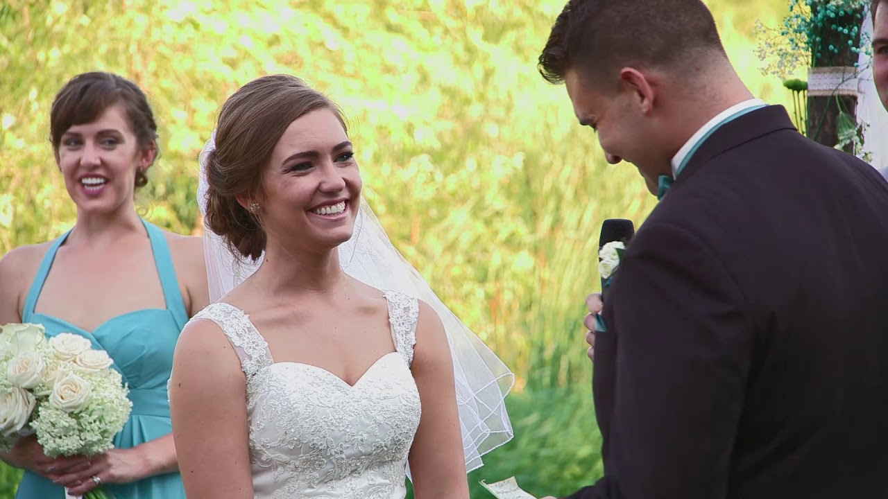 Best Hand Written Wedding Vows Bride Drops the F Bomb!
