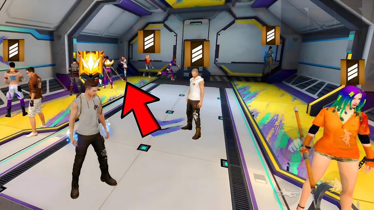 COMO BUGAR SALA E CAIR COM BOOT NA RANQUEADA DO FREE FIRE! bug atualizado