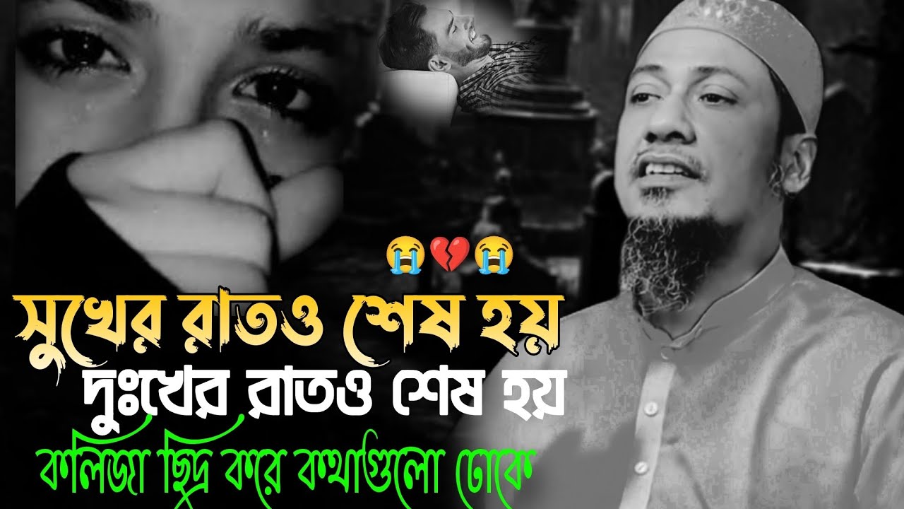 সুখের রাতও শেষ হয়ে যায় 😭| দুঃখের রাতও শেষ হয়ে যায় | আনিসুর রহমান আশরাফী নতুন ওয়াজ | Anichur 