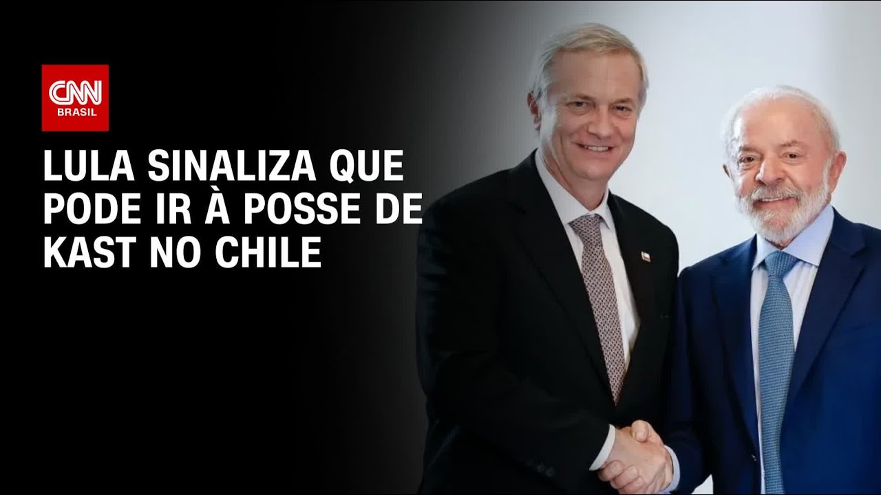Lula sinaliza que pode ir à posse de Kast no Chile em 11 de março | LIVE CNN