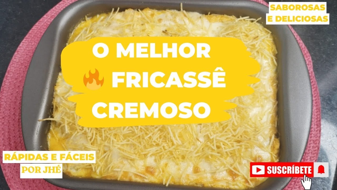 🔥 Fricassê Cremoso e FÁCIL com Frango Desfiado | Receita que Derrete na Boca! 🍗🧀