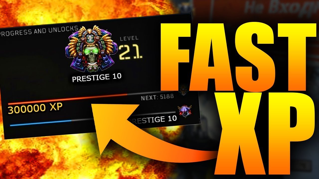 COD BO4 EASY WAY TO LEVEL UP FAST!!!