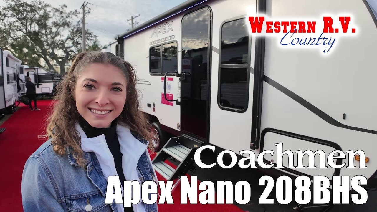 Coachmen RV-Apex Nano-208BHS - by Western RV of Alberta, Canada