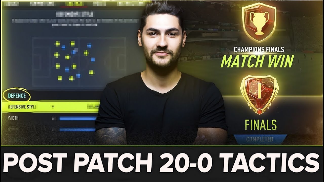 MY NEW POST PATCH 20-0 CUSTOM TACTICS & GAME PLANS - THE BEST FORMATIONS AFTER PATCH in FIFA 22