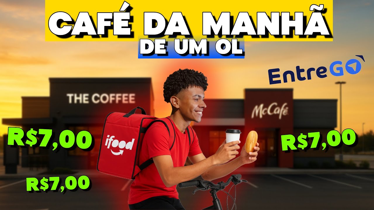 QUANTO FATUREI DE MANHÃ SENDO OL | entregas de bike pelo ifood