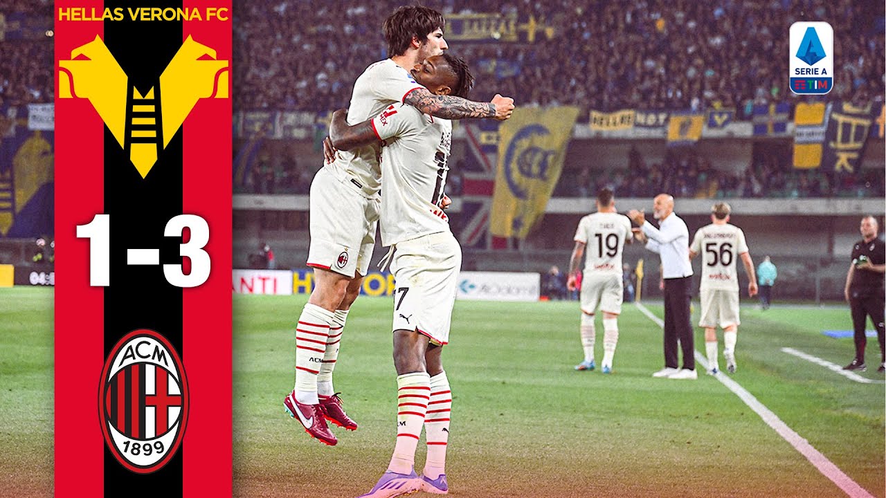 Le&atilde;o, Tonali, Florenzi: WOW! | Verona 1-3 AC Milan | Highlights Serie A