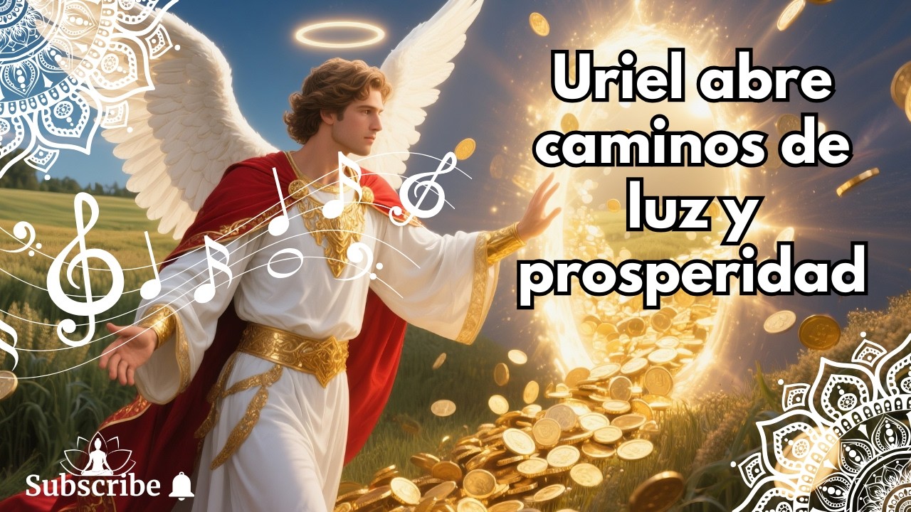 ARCÁNGEL URIEL:  MANTRAS SAGRADOS PARA ACTIVAR TU ABUNDANCIA, SABIDURÍA Y PROSPERIDAD DIVINA