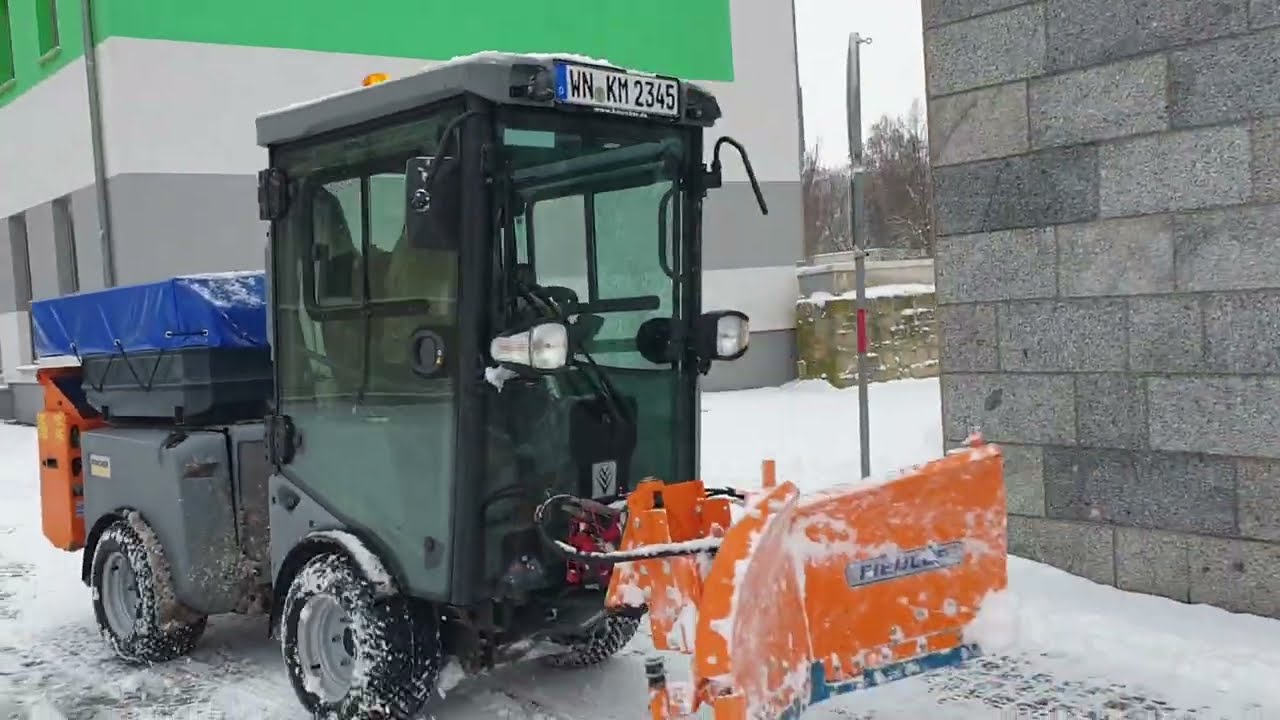 Hohenmölsen im Neuschnee, Januar 2026.