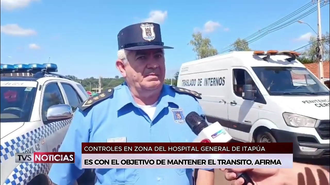 CONTROLES EN ZONA DEL HOSPITAL GENERAL ES CON EL OBJETIVO DE MANTENER EL TRÁNSITO EN LA ZONA