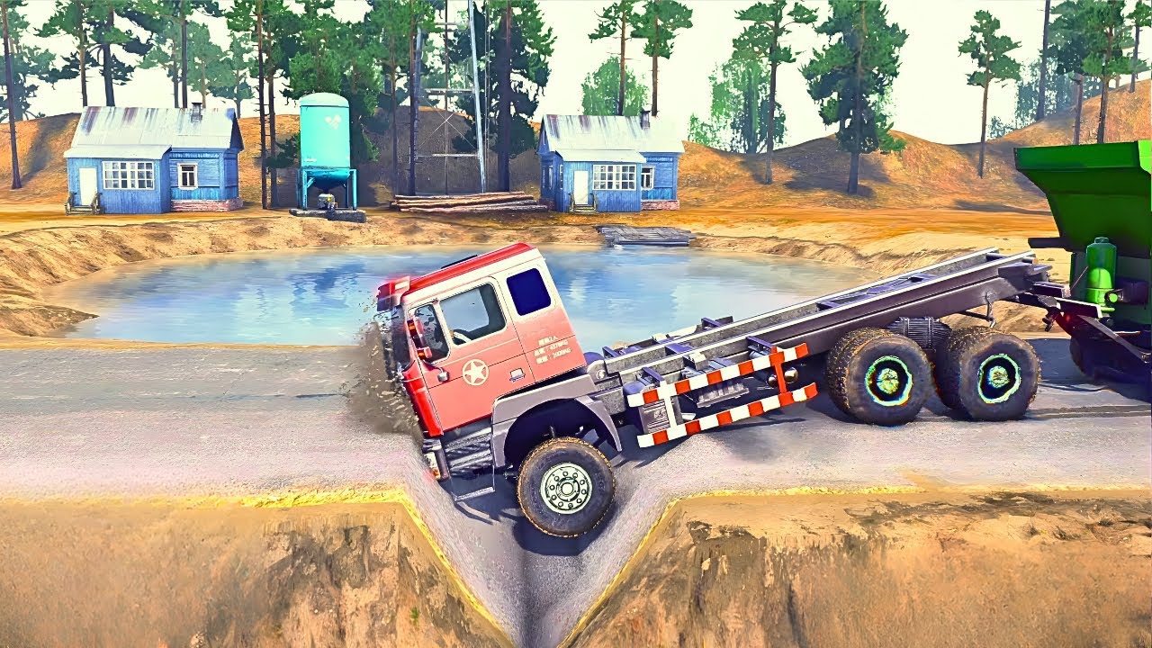 НЕТ НИКАКИХ УСЛОВИЙ, ЧТОБЫ ЭТОТ ГРУЗОВИК ВЫЖИЛ! | MudRunner