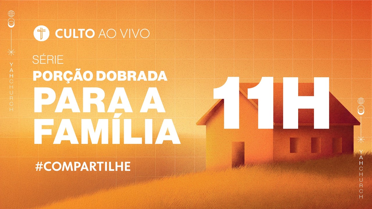 CULTO AO VIVO | YAH Church - DOMINGO 01/03/26