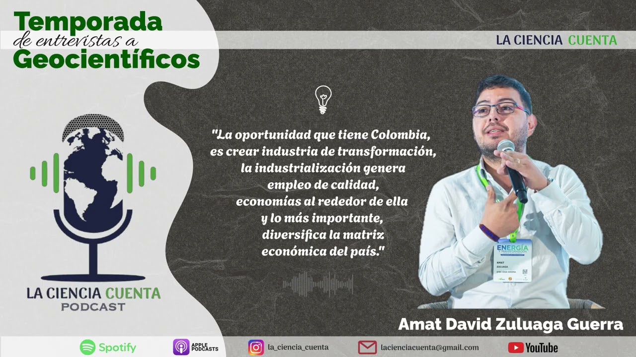 El carbón en la transición energética: tensiones y oportunidades - Entrevista a Amat David Zuluaga