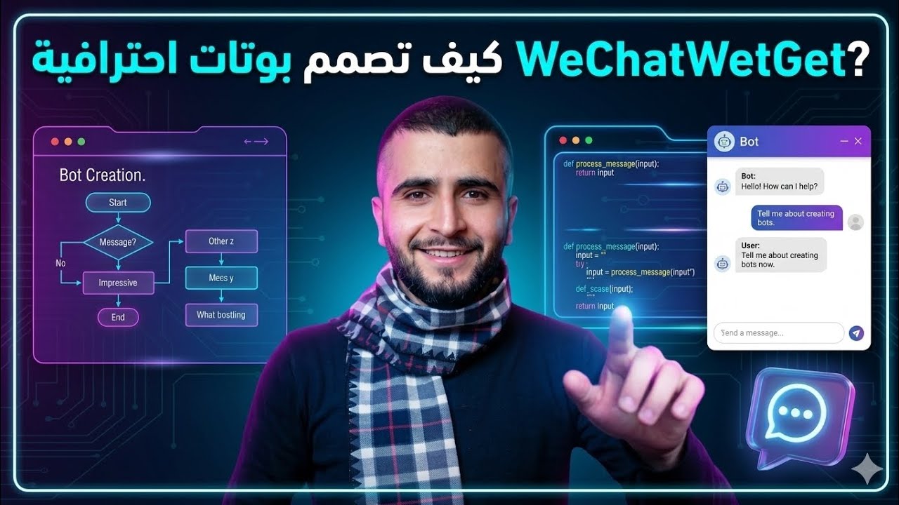 المحاضرة الاولى : كيف تصمم بروتات احترافية و WeChatwetGet 
