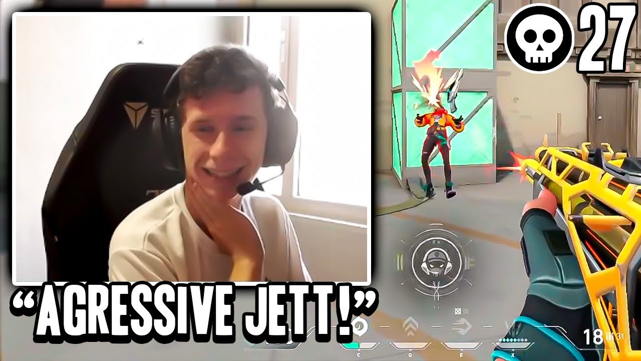 PRX SOMETHING AGRESSIVE DESTROYING RANKED WITH NERFED JETT IN IMMORTAL LOBBY FT. XCCURATE | VALORANT