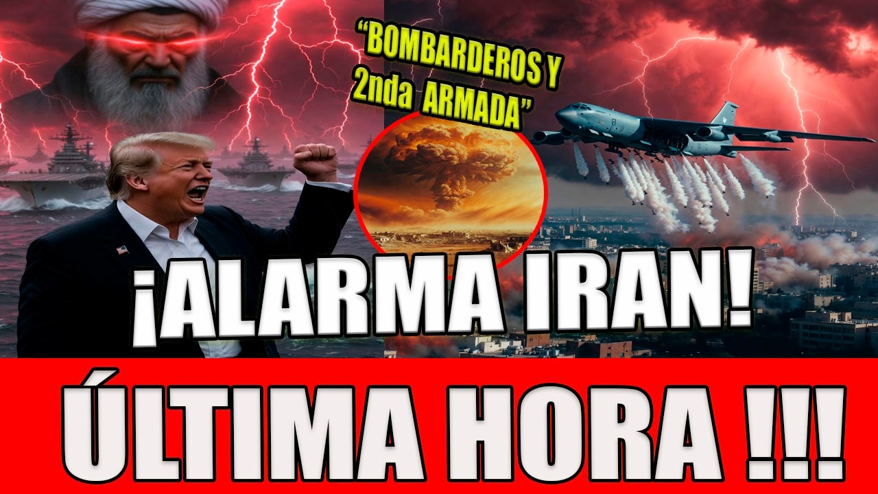 🔥EN DIRECTO! 🔴IRAN en ALERTA NUCLEAR, ARABIA SAUDITA y EEUU CONFIRMAN 2nda ARMADA, ISRAEL CORRE A DC