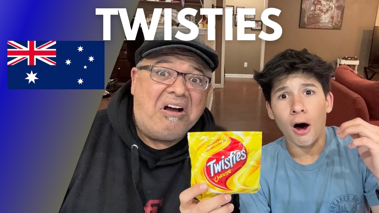 Americans Try Australian Twisties | 🇦🇺 Snack Review