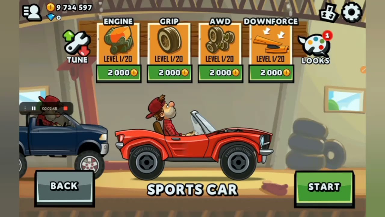Hill Climb Racing 2 Adventure Custom (Old Beta Version 0.43.0)