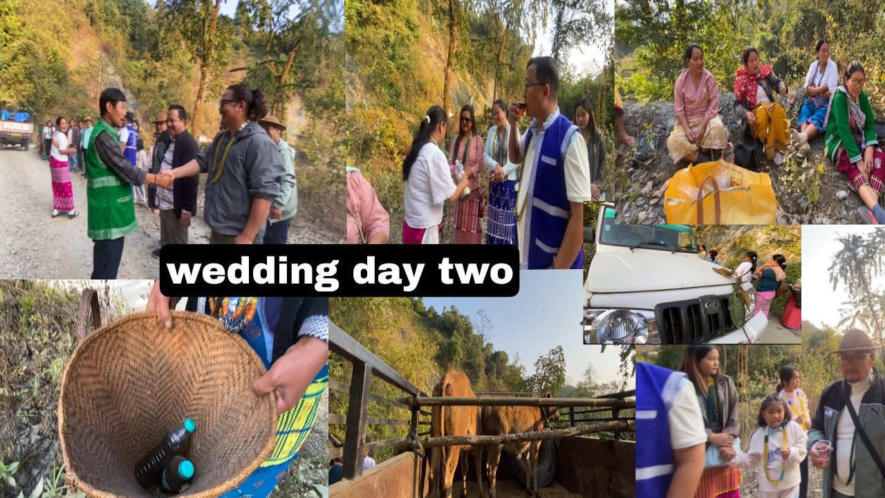 second day of wedding :jiju ke parivar ka welcome 🙏 🤌🏻-(galo tribe)