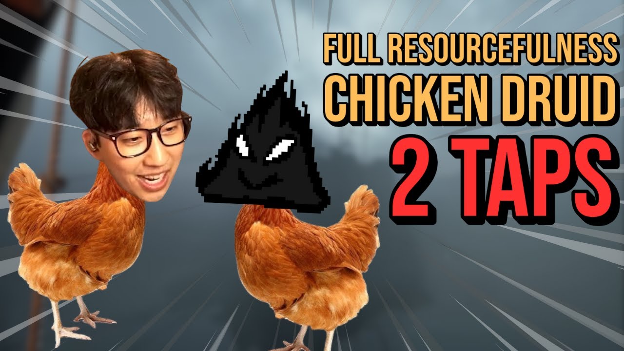 Этот полный находчивости Chicken Druid 2 Taps Anyone (при участии PartyChip) | Dark and Darker